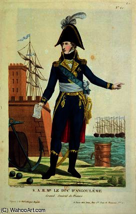 Louis-antoine De Bourbon Duke Of Angouleme — Thomas Naudet