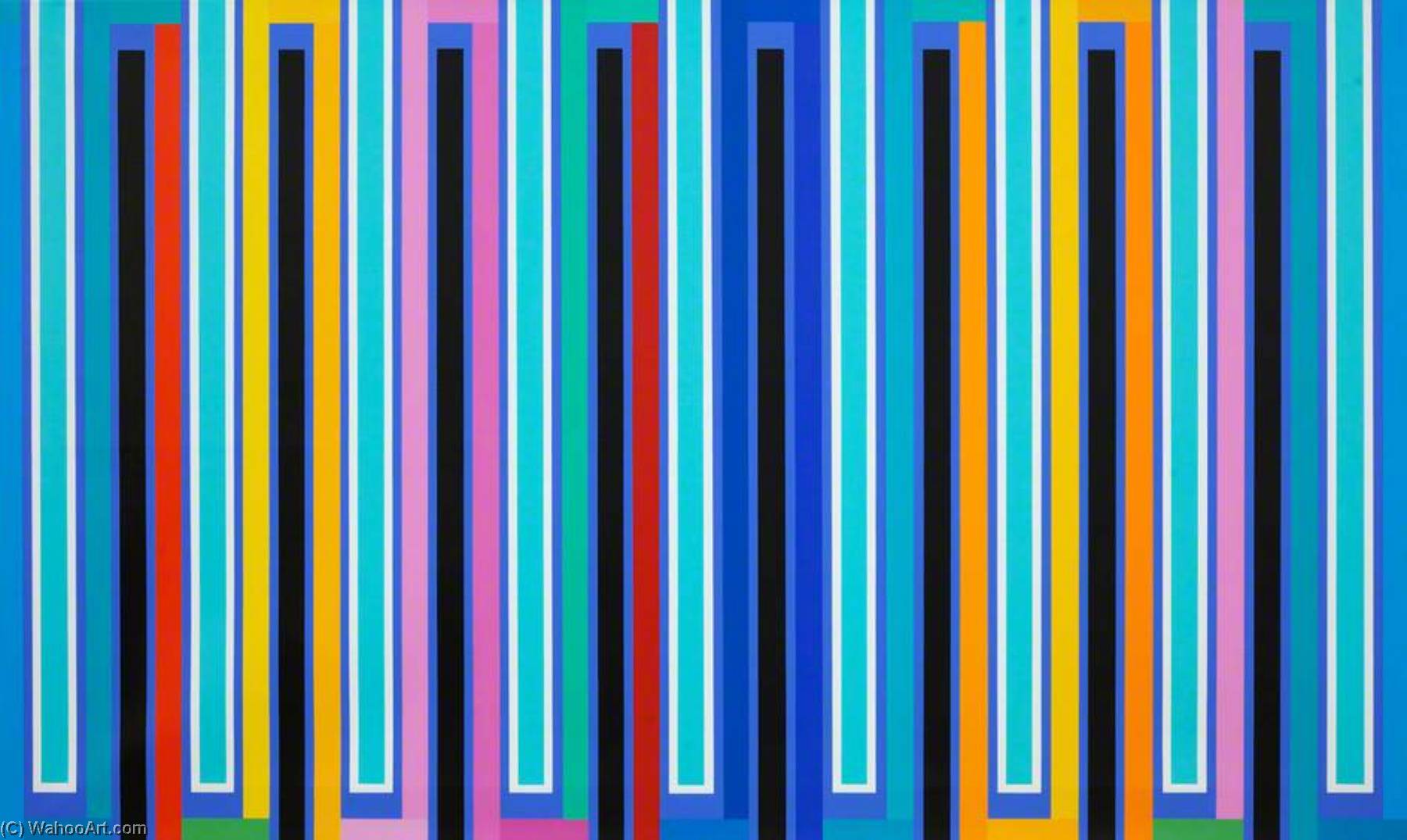 Blue Stripes No.4 — Mick Maslen