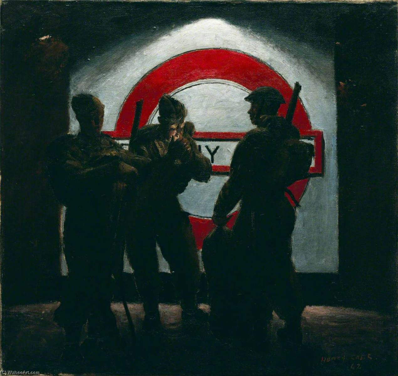 Familiar Silhouettes — Henry Marvell Carr