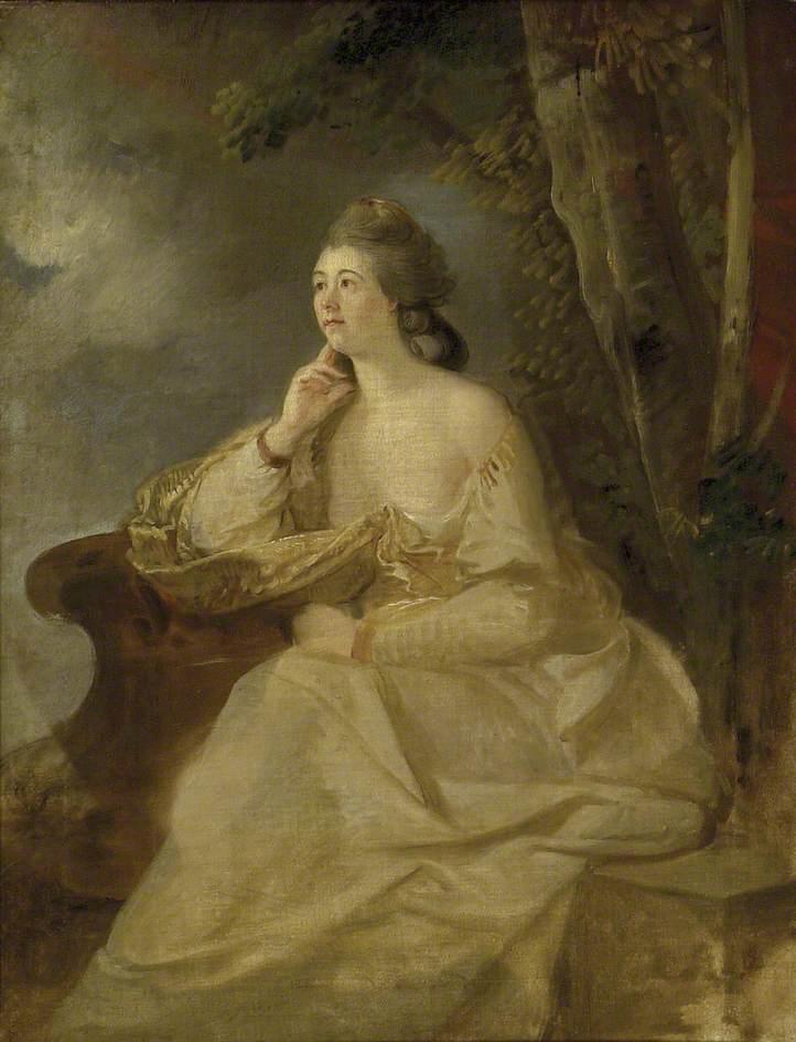 Elizabeth Gostling, Mrs William Hall — Johann Zoffany
