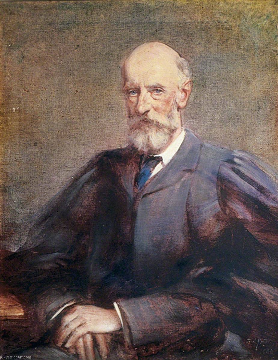 Professor Louis Compton Miall (1842–1921), Dsc, Frs, Professor Of Biology At The University Of Leeds (1876–1907) — Frederick Yates