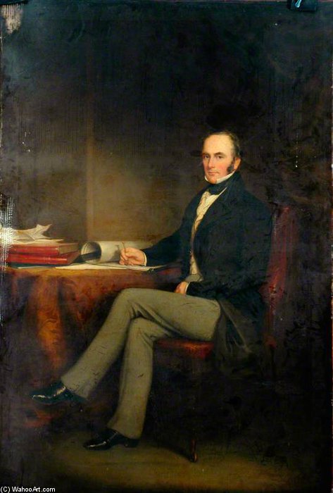 George Carr Glyn, First Lord Wolverton, Chairman Of The London And Birmingham Railway — Sir Francis Grant