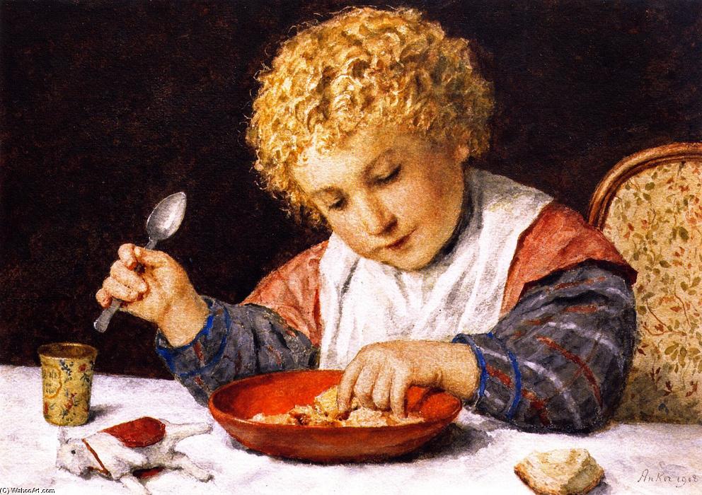 Child At A Table — Albert Samuel Anker