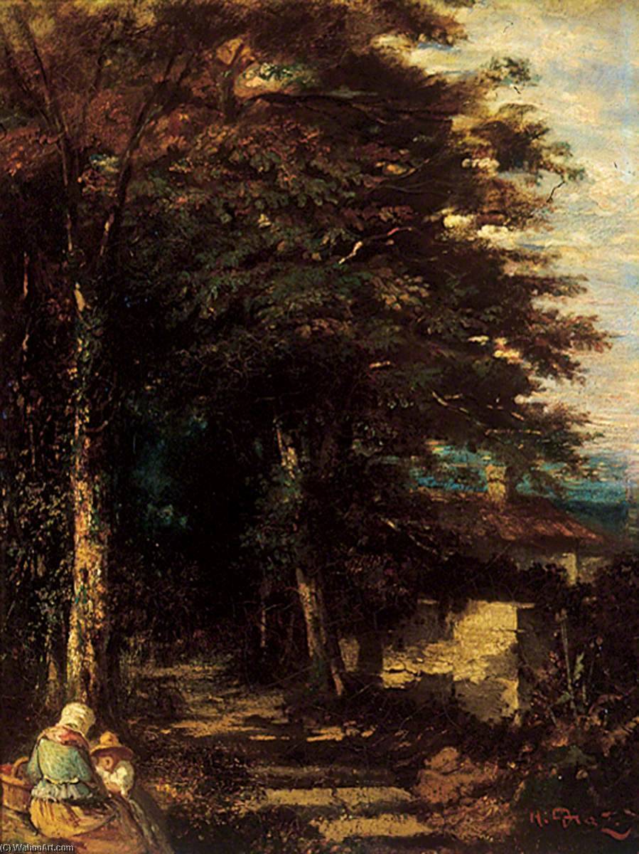 Path Through Trees — Narcisso Díaz De La Peña