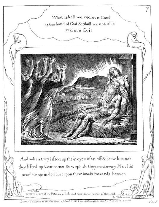 Job´s Comforters 1 — William Blake
