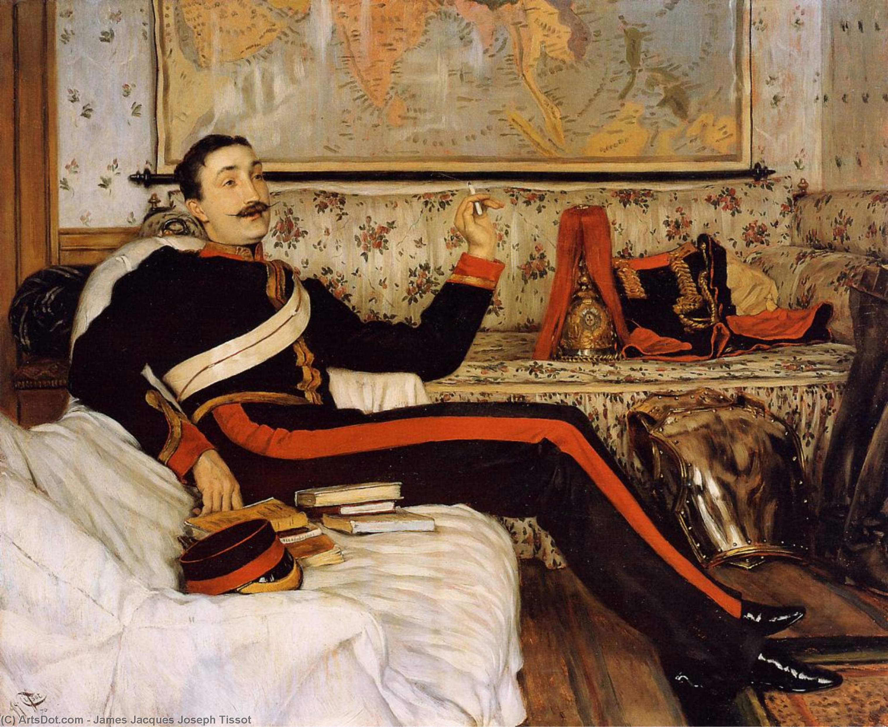 Captain Frederick Gustavus Burnaby — Тиссо