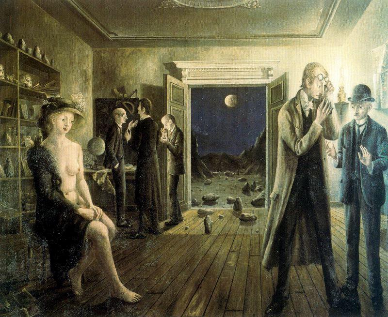 Phases Of The Moon Ii — Paul Delvaux