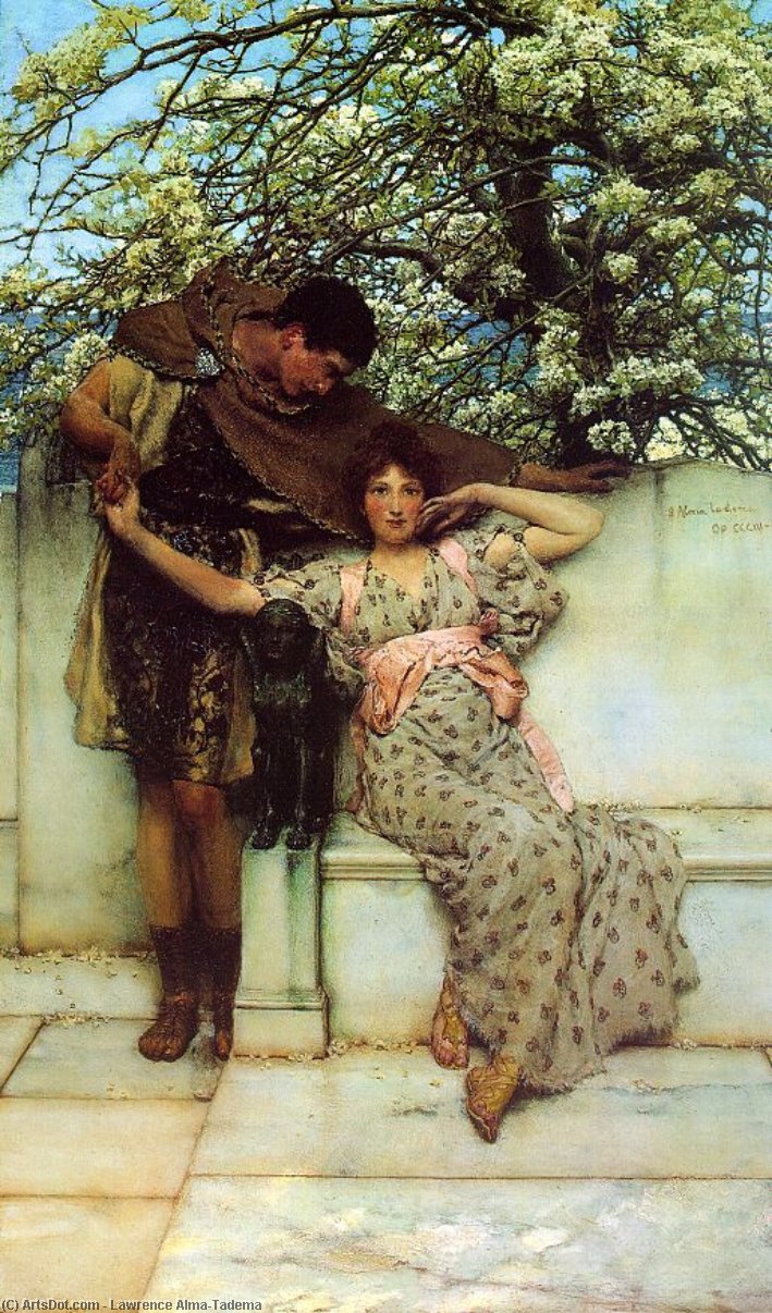 Promise Of Spring — Lourens Alma Tadema