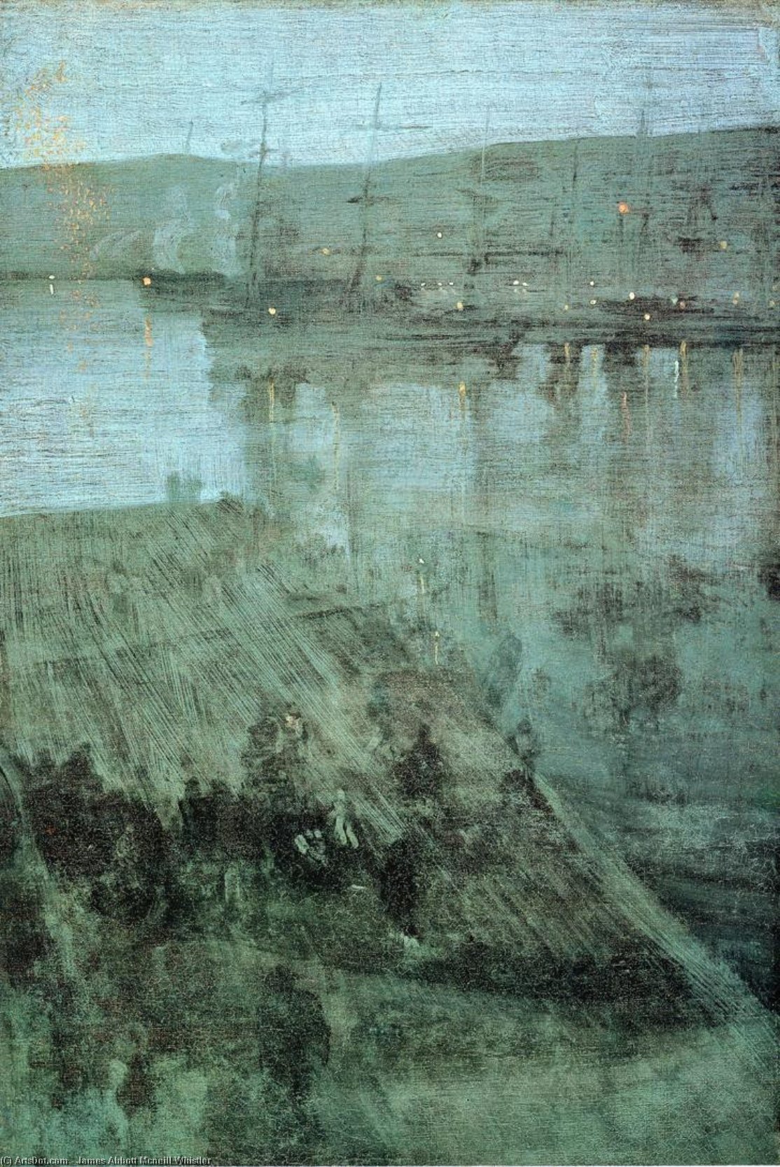 Nocturne In Blue And Gold: Valparaiso Bay — James Abbott Mcneill Whistler