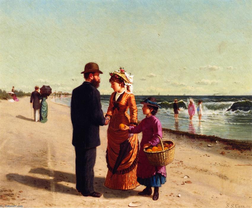 Selling Oranges By The Seashore — Samuel S Carr