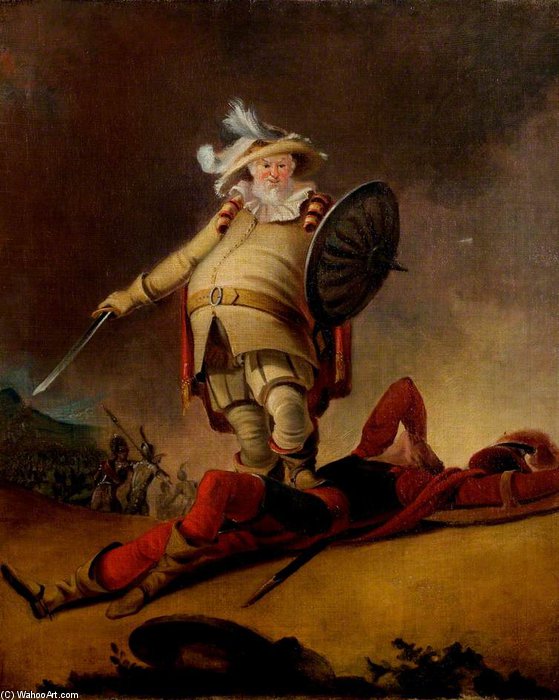 'henry Iv', Part I, Act V, Scene 4, Falstaff And The Dead Body Of Hotspur — Robert Smirke