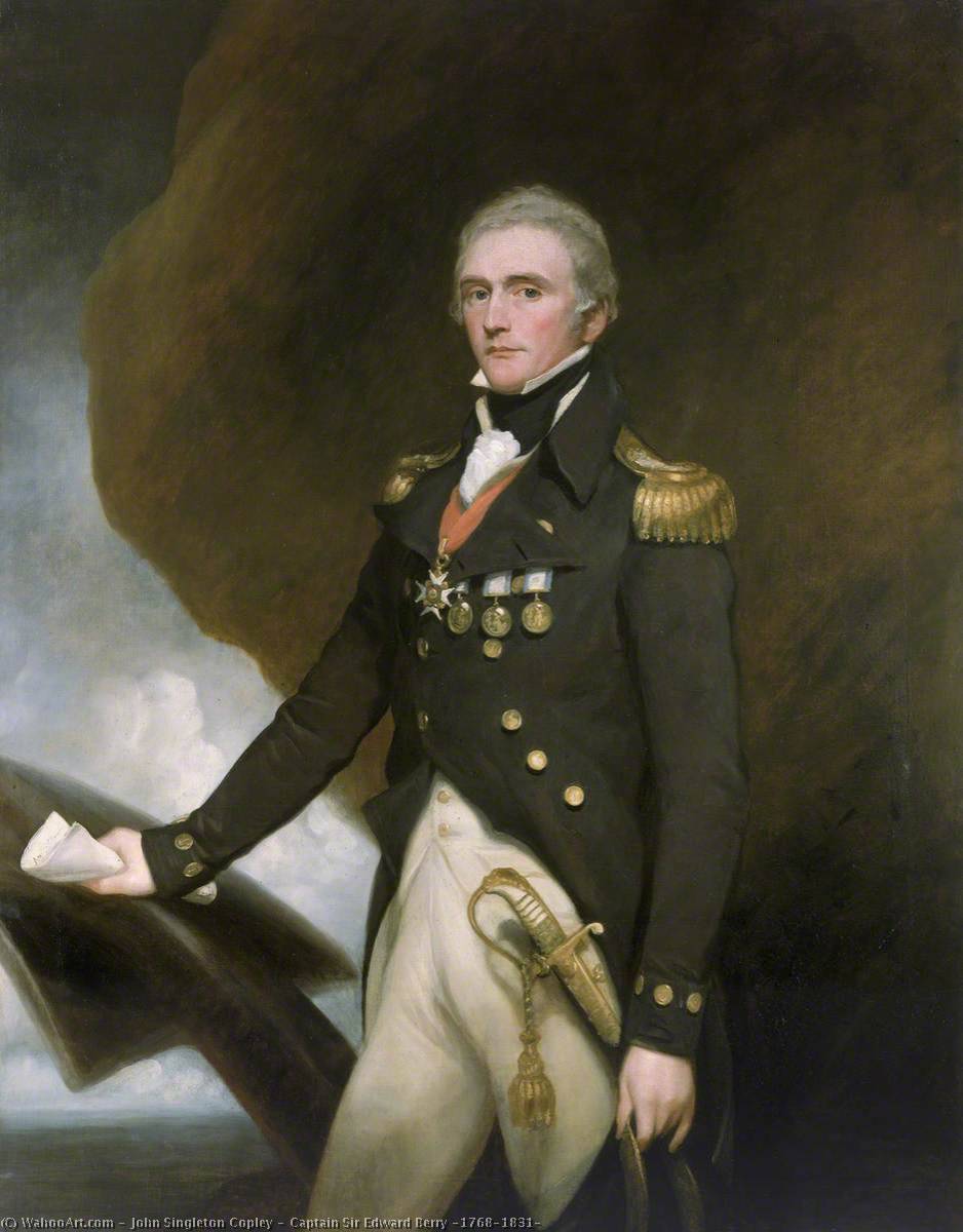 Captain Sir Edward Berry (1768–1831) — ジョン・シングルトン・コプリー