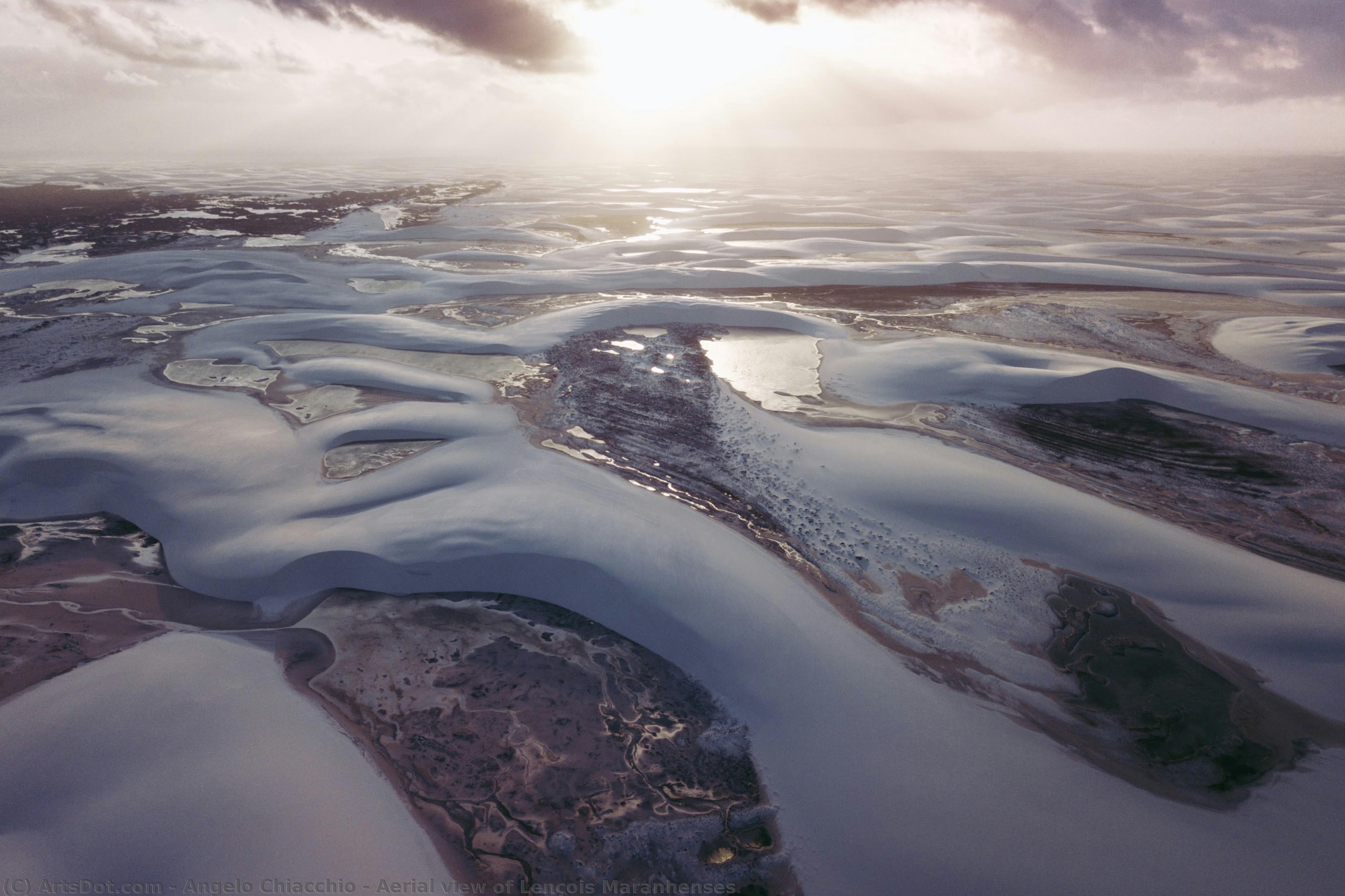 Aerial View Of Lençois Maranhenses — Angelo Chiacchio