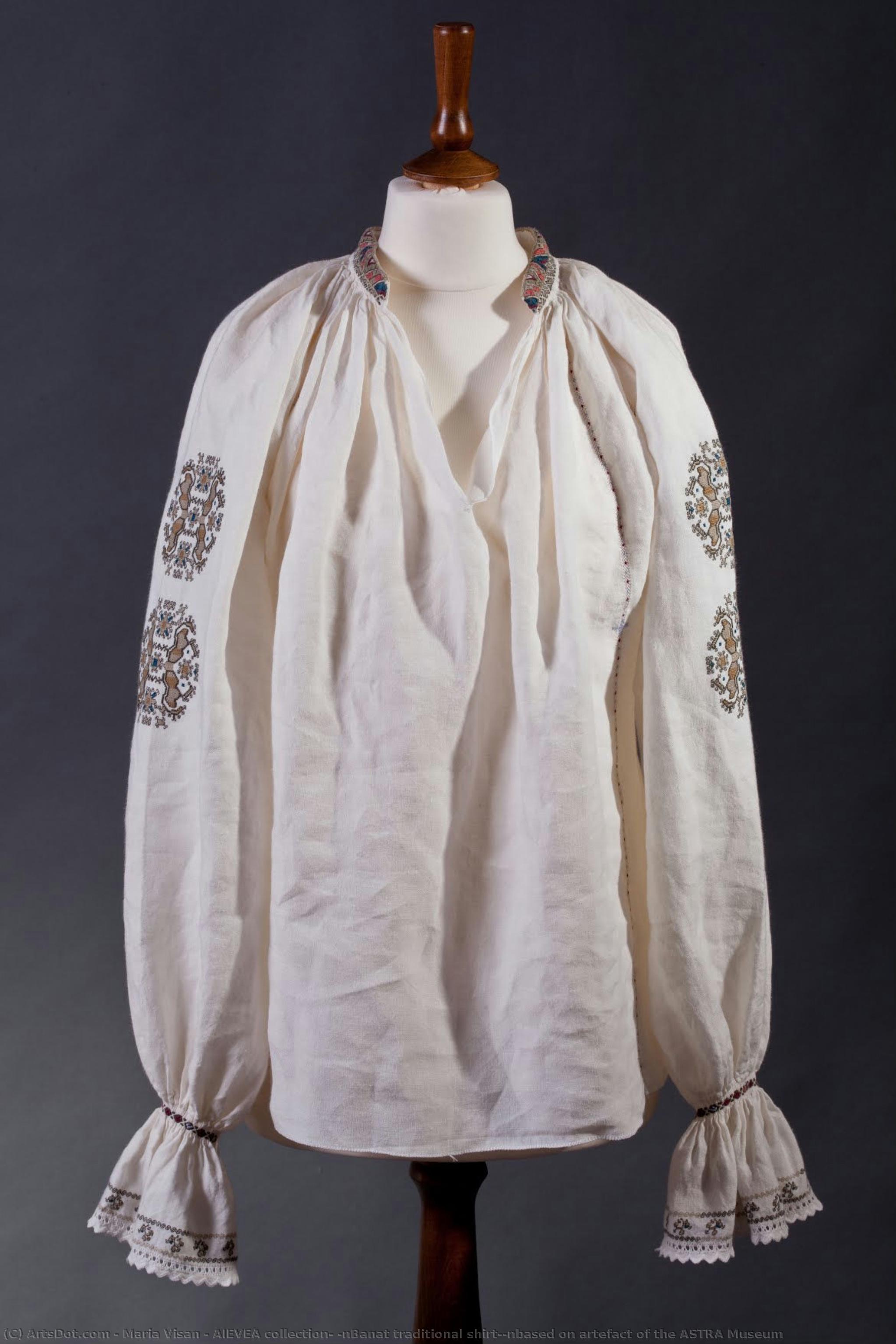 Aievea Collection; \nbanat Traditional Shirt;\nbased On Artefact Of The Astra Museum — Maria Visan