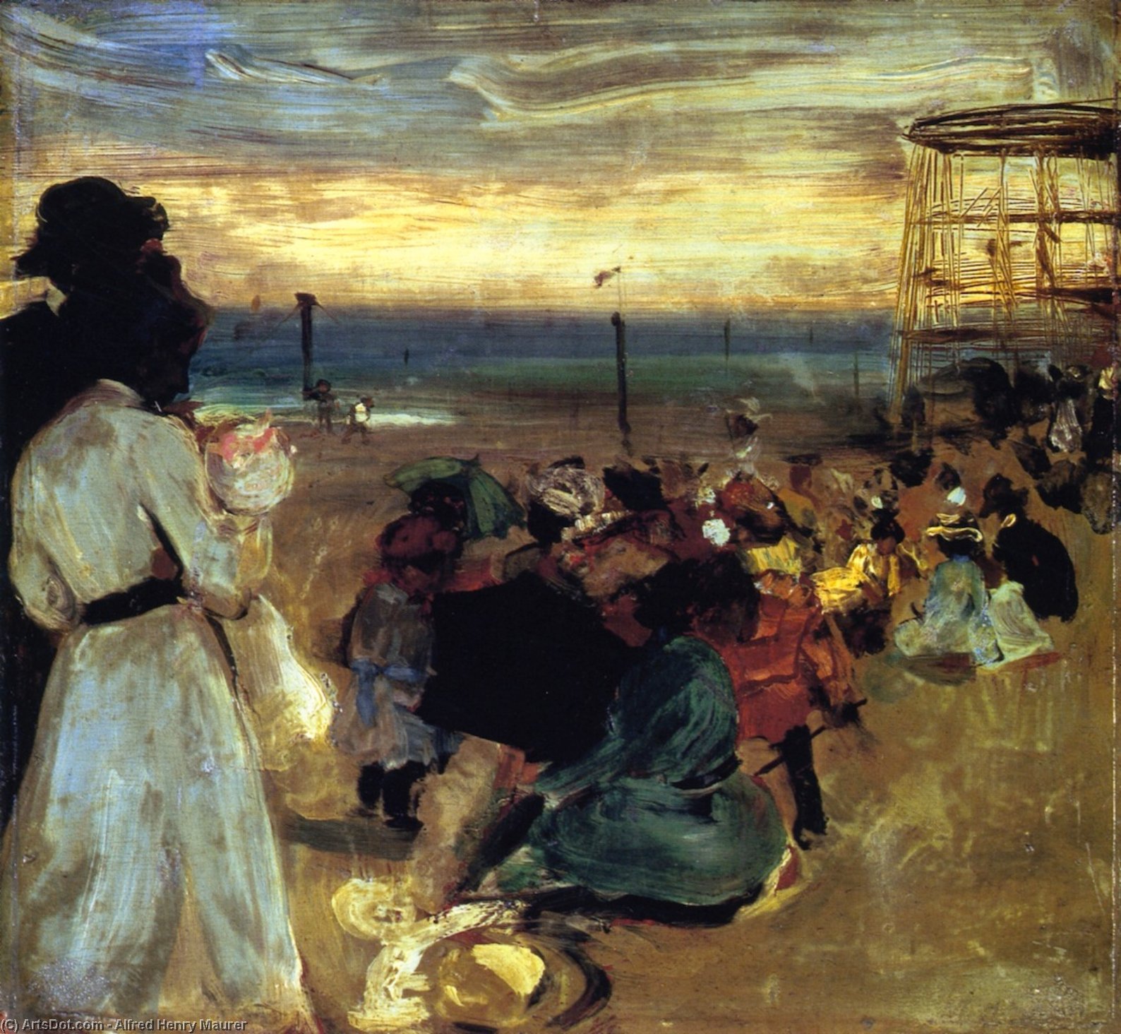 Rockaway Beach — Альфред Генри Мауэр