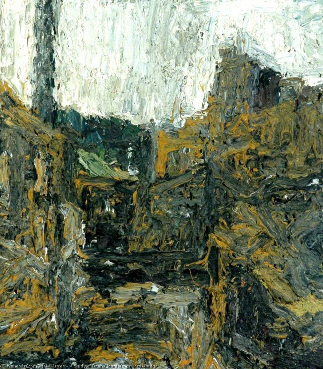 A Study Of Dean Clough From North Bridge — Jake Attree