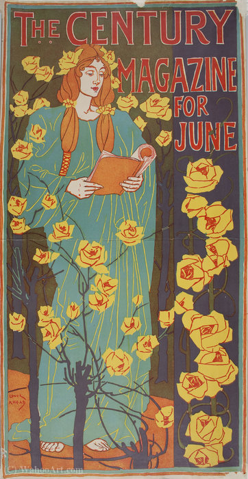 'the Century Magazine For June', (53 X 27 Cm) (1896) — Louis John Rhead