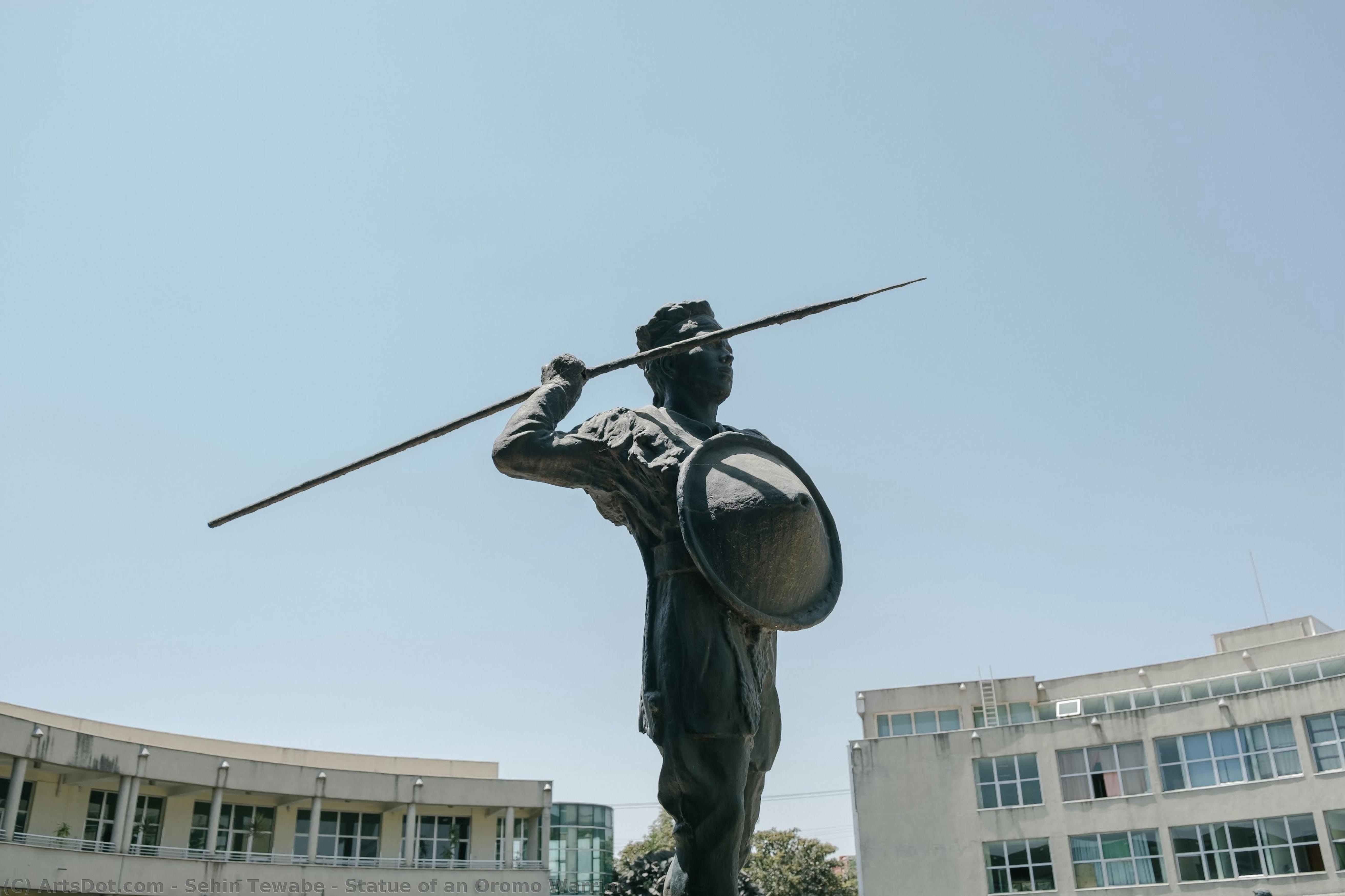 Statue Of An Oromo Warrior — Sehin Tewabe