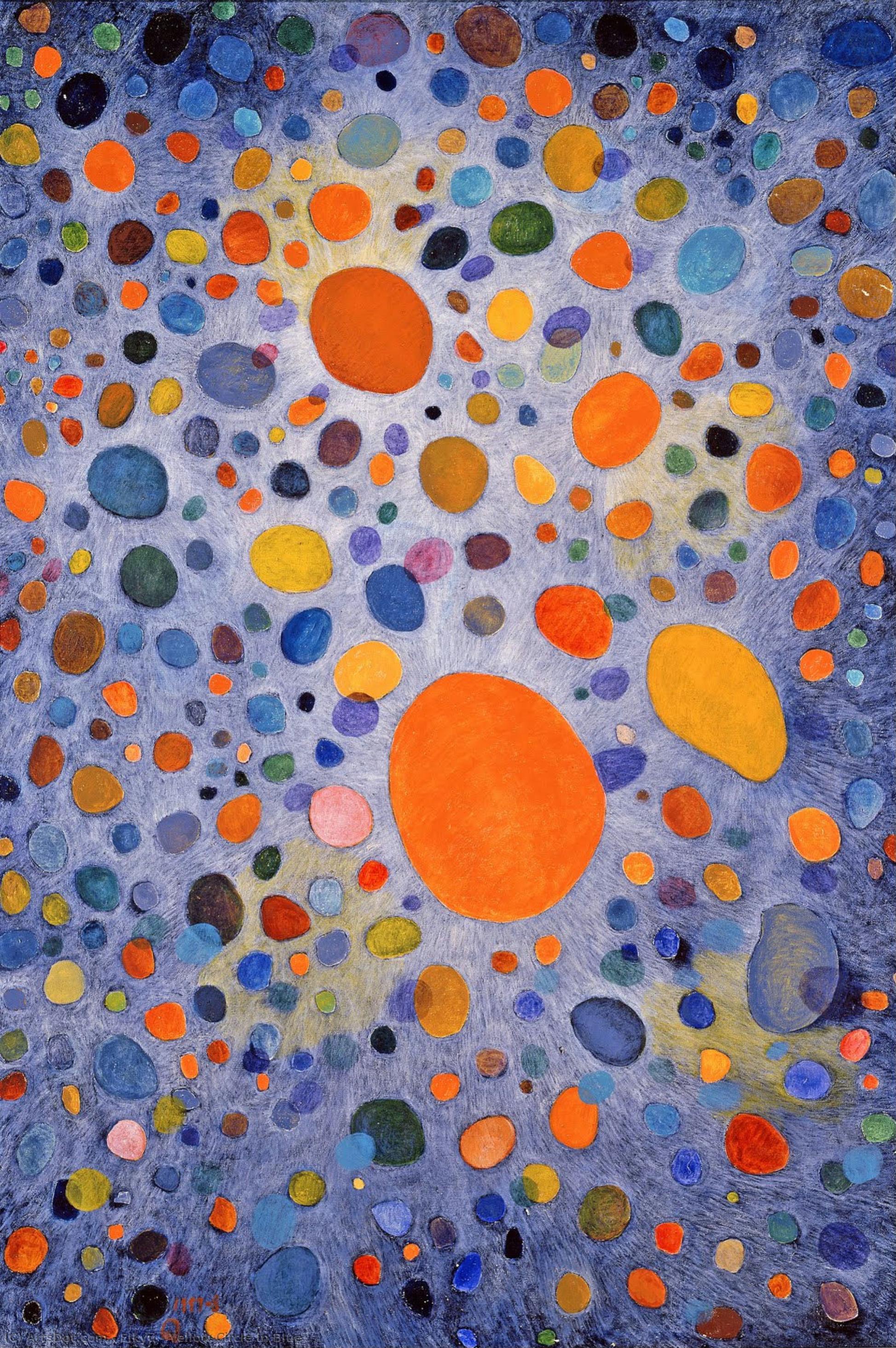 Yellow Circle In Blue — Eikyū