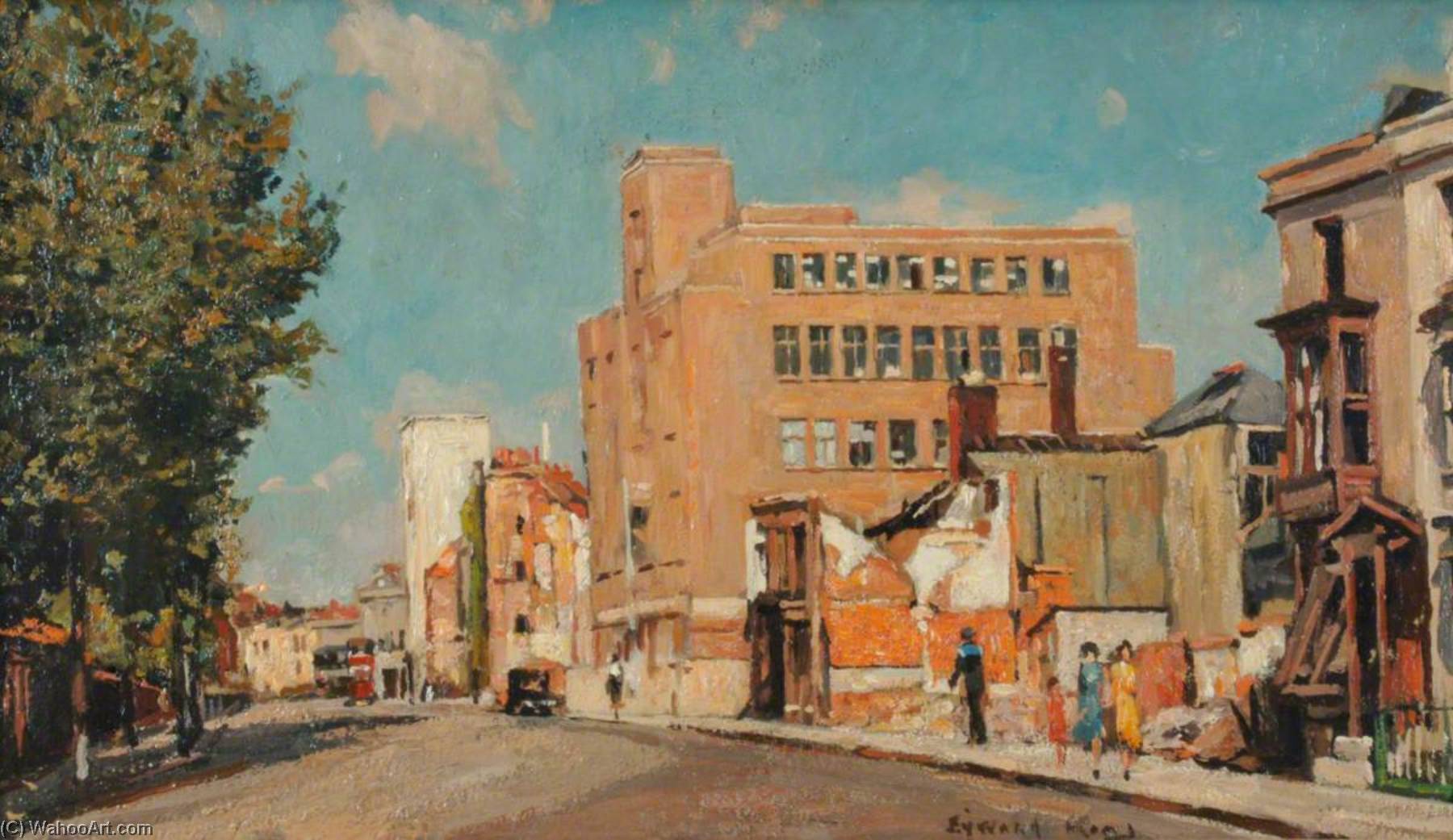 Hampshire And Jubilee Terraces, Portsmouth — Edward Robert King