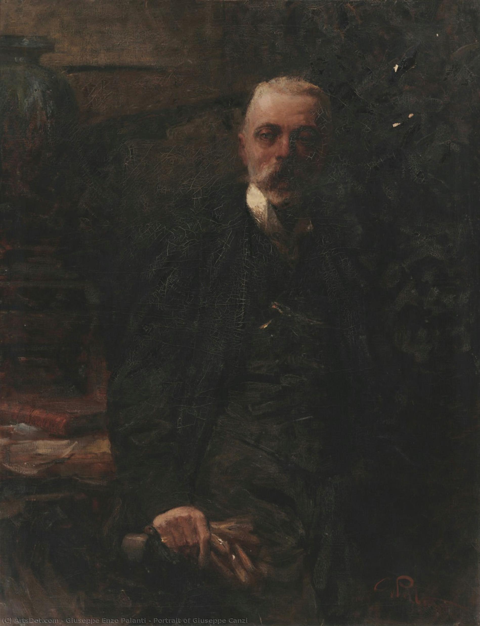 Portrait Of Giuseppe Canzi — Đuzepe Enzo Palanti