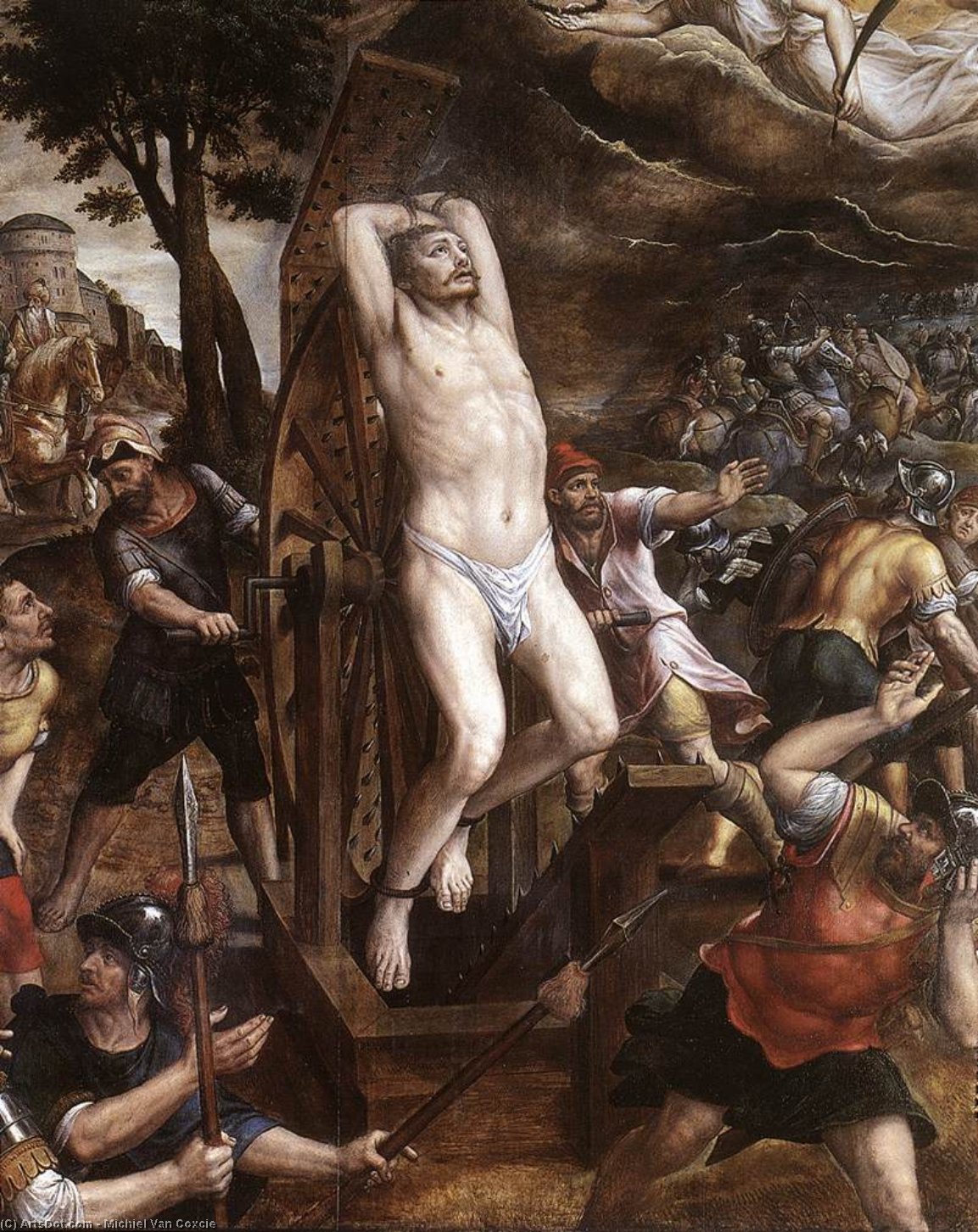 The Torture Of St George — Michiel Coxcie