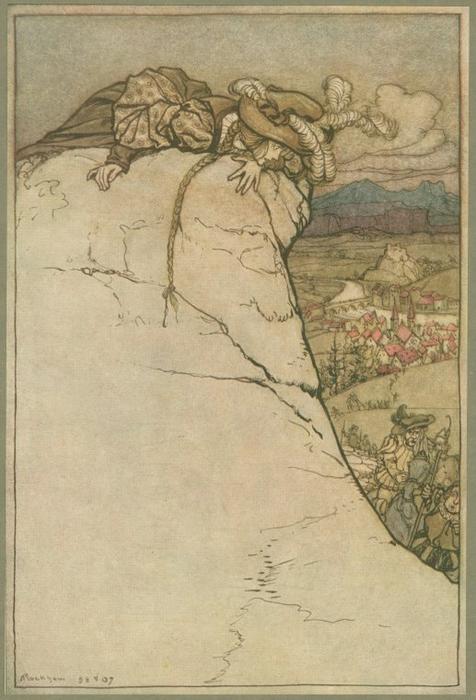 What, Indeed, Could She Do — Arthur Rackham
