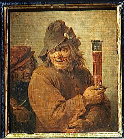 Buveur Et Fumeur — David Teniers Ii Le Jeune