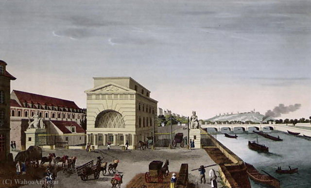 The Barriere De Passy, C.1815 - (20) — Henri Courvoisier Voisin