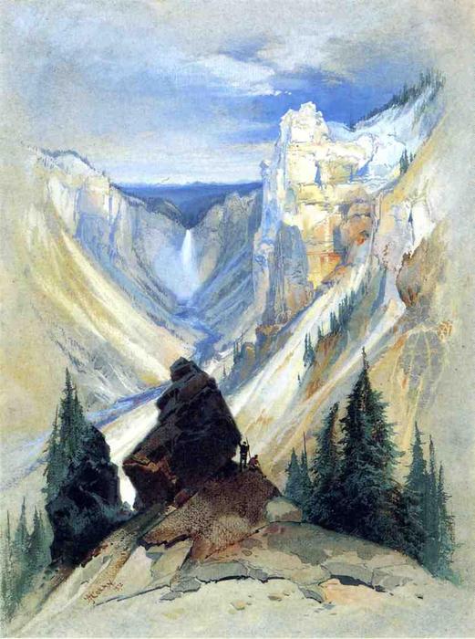 The Grand Canyon Of The Yellowstone — Thomas Moran