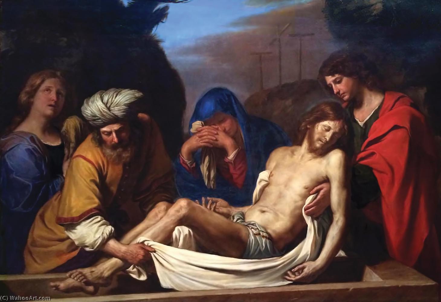 The Entombment Of Christ — Guercino