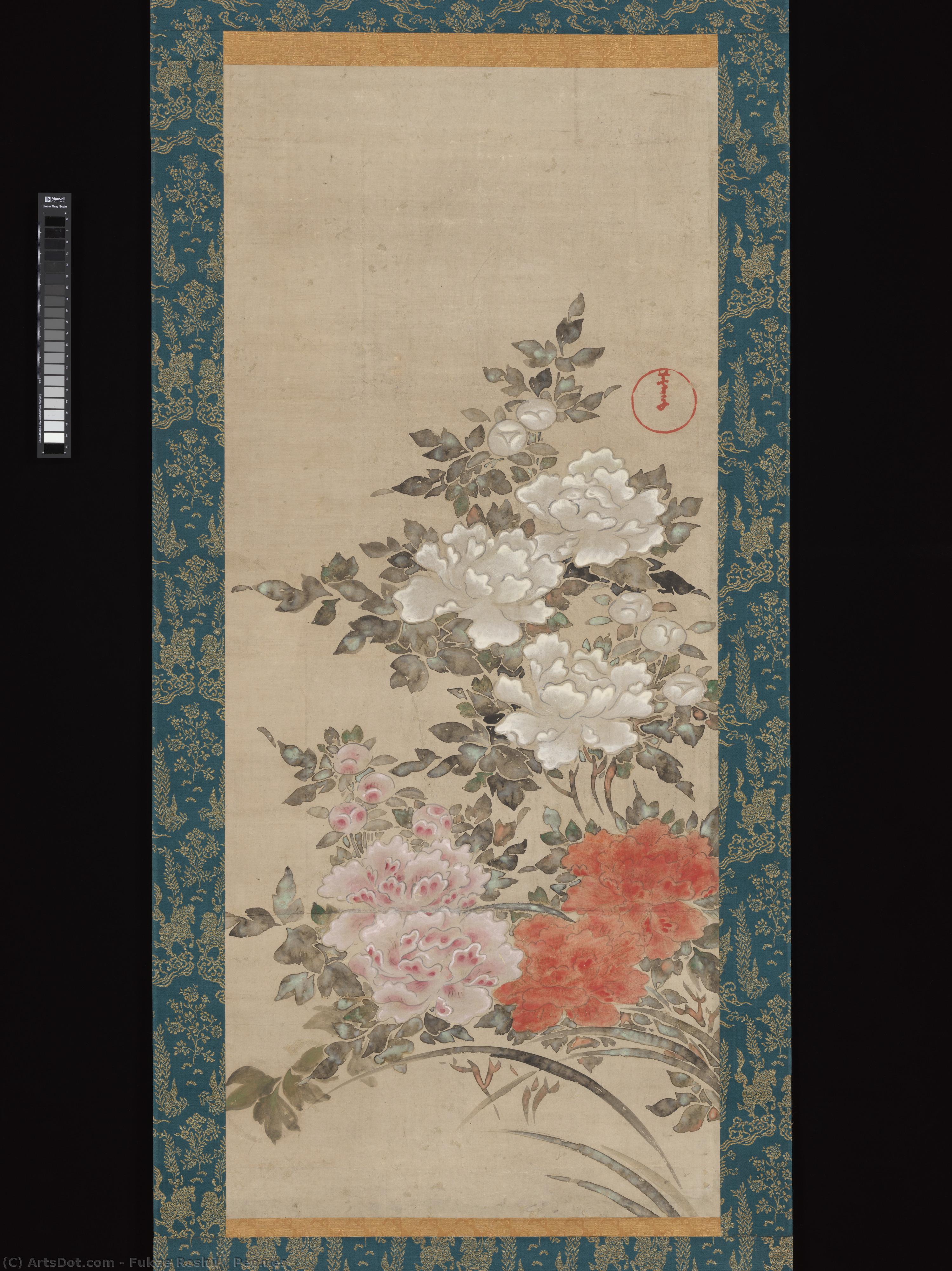 Peonies — Fukae Roshū 深江蘆舟