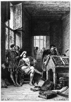 King Francis I — Alphonse De Neuville