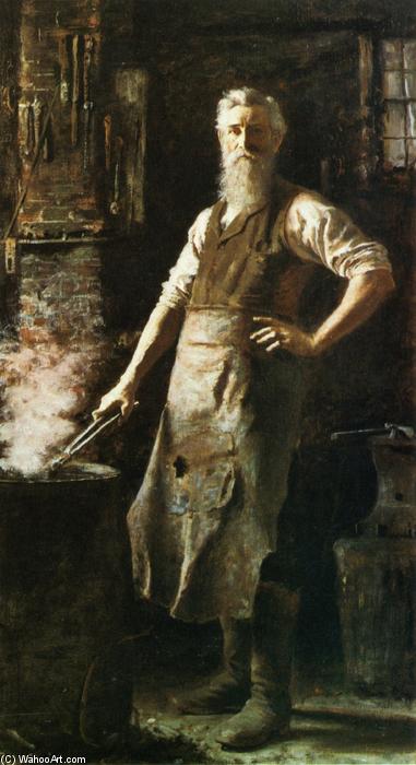 The Village Blacksmith — Томас Ховенден
