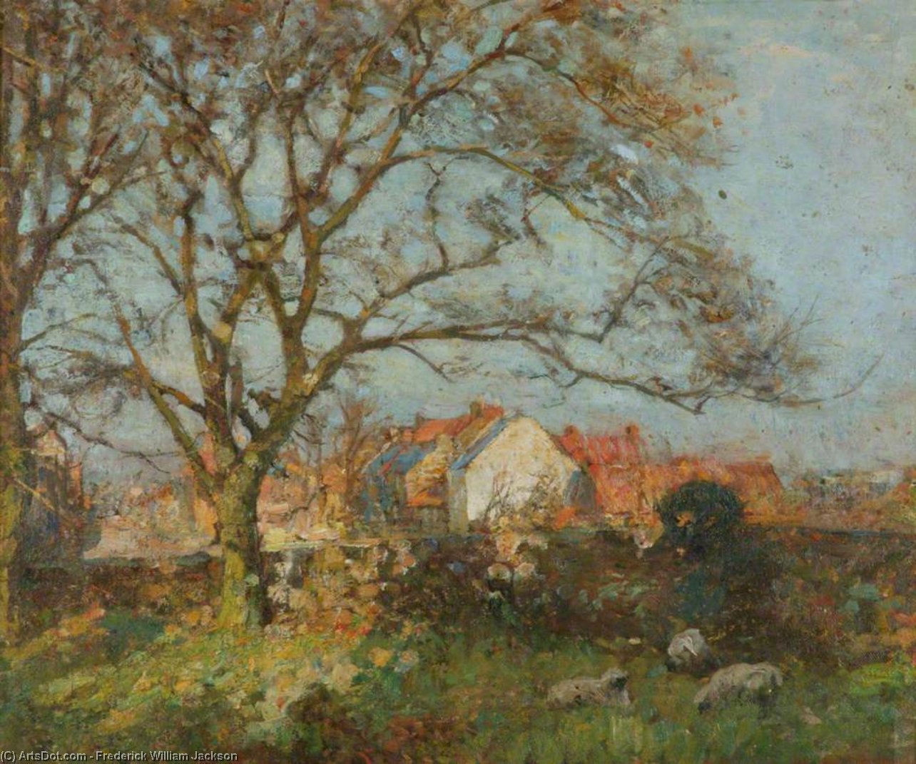 The Back Of Hinderwell — Фредерик Уильям Джексон