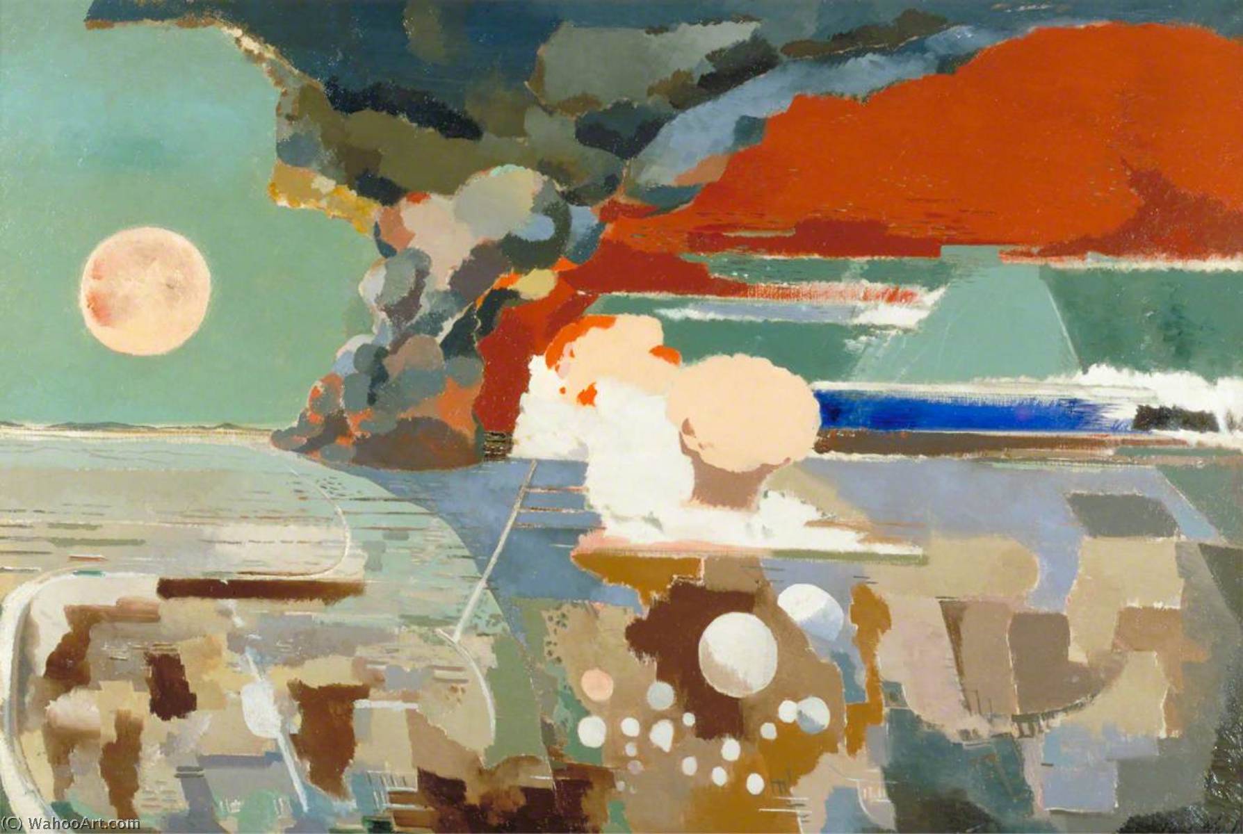Battle Of Germany — Paul Nash