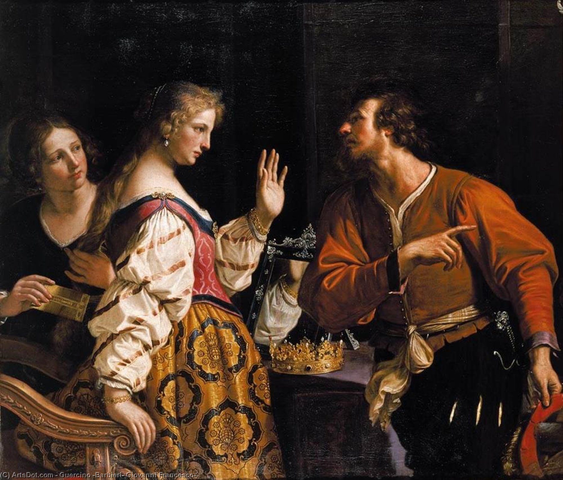 Semiramis Called To Arms — Guercino