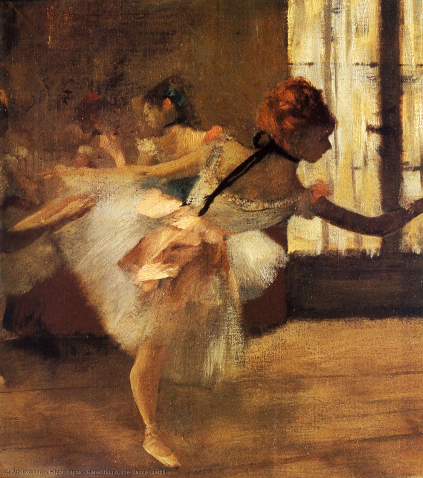 Repetición De La Danza (detalle) — Hilaire-germain-edgar Degas