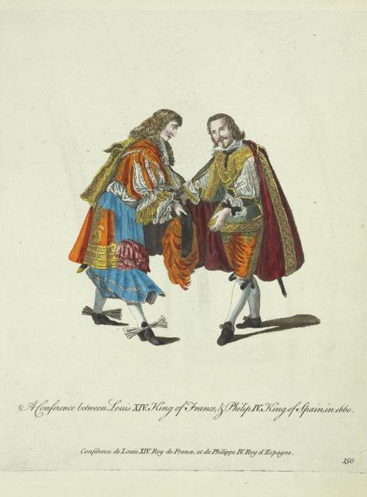 A Conference Between Louis Xiv King Of France And Philip Iv King Of Spain In 1660 — Charles Le Brun