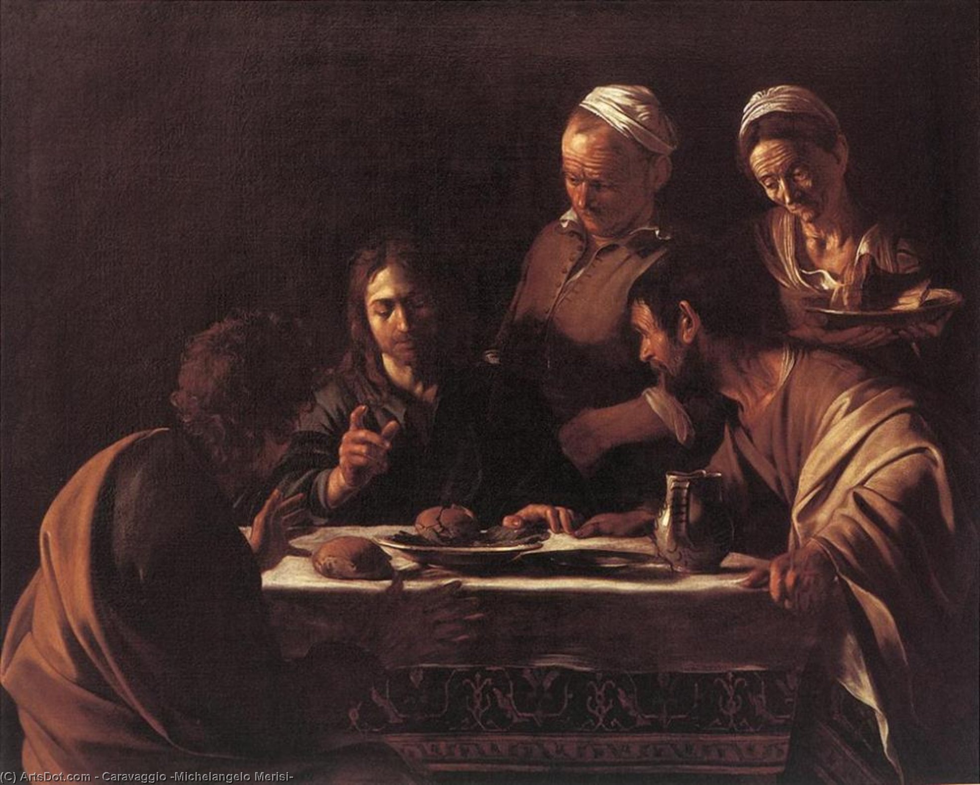 Supper At Emmaus — Каравађо