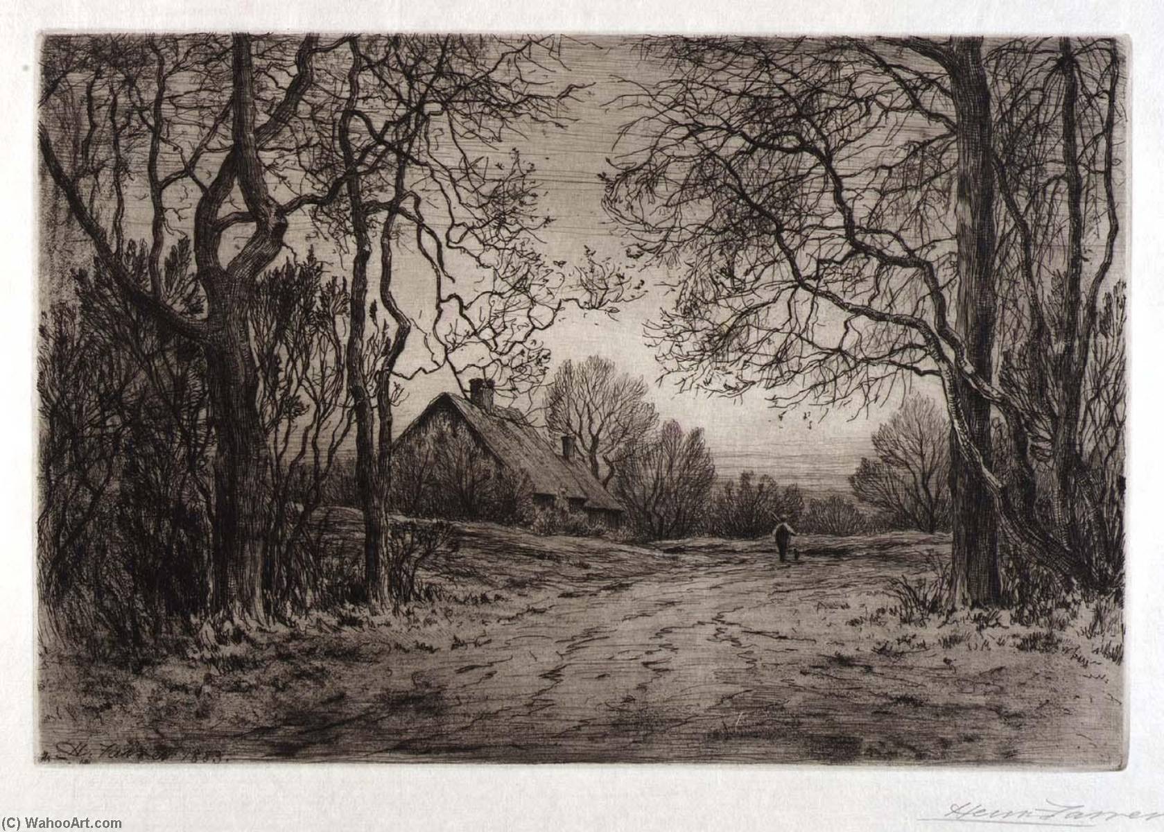 Winter Evening — Henry Farrer