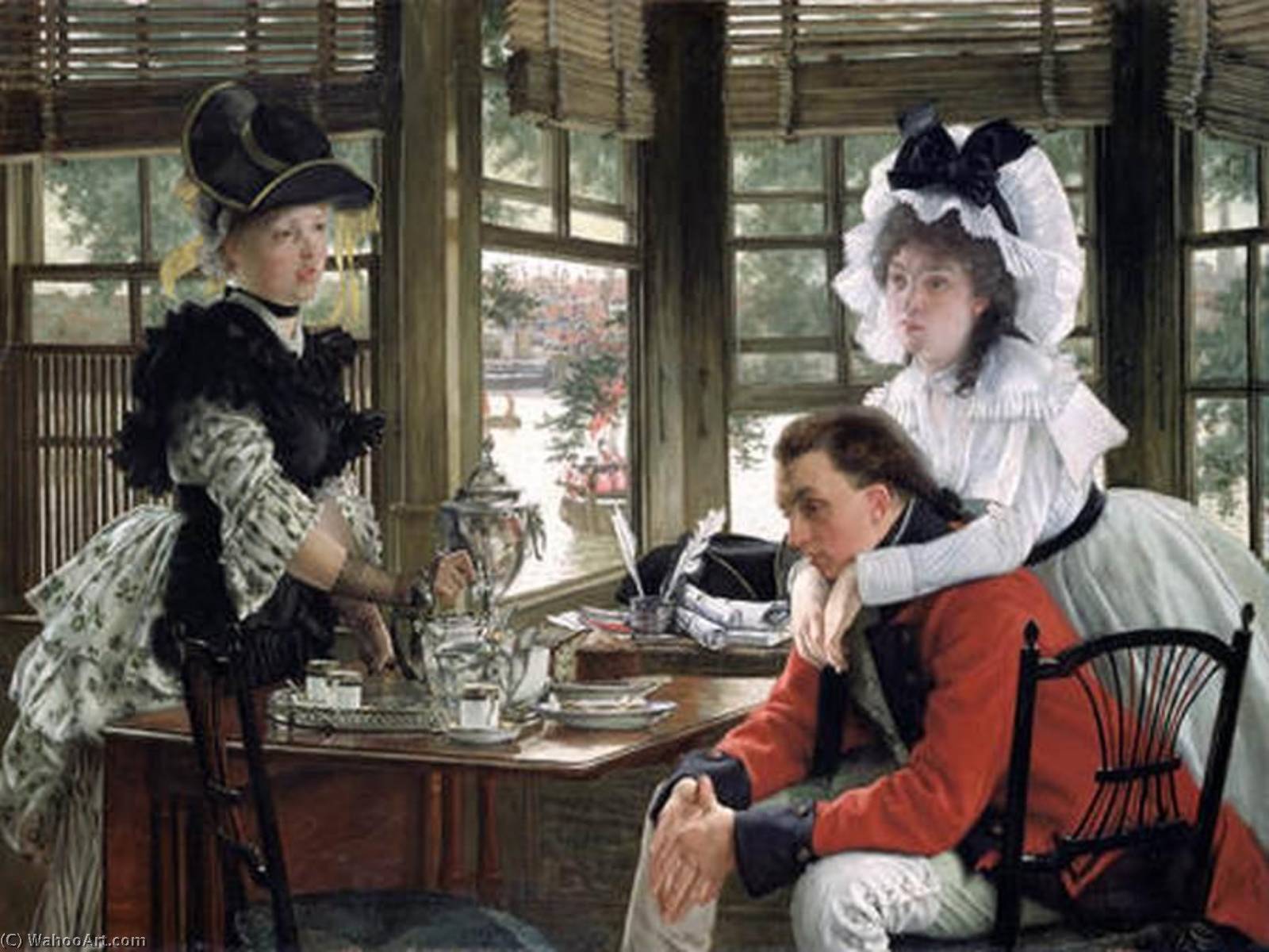 Bad News (the Parting) — James Jaques Joseph Tissot