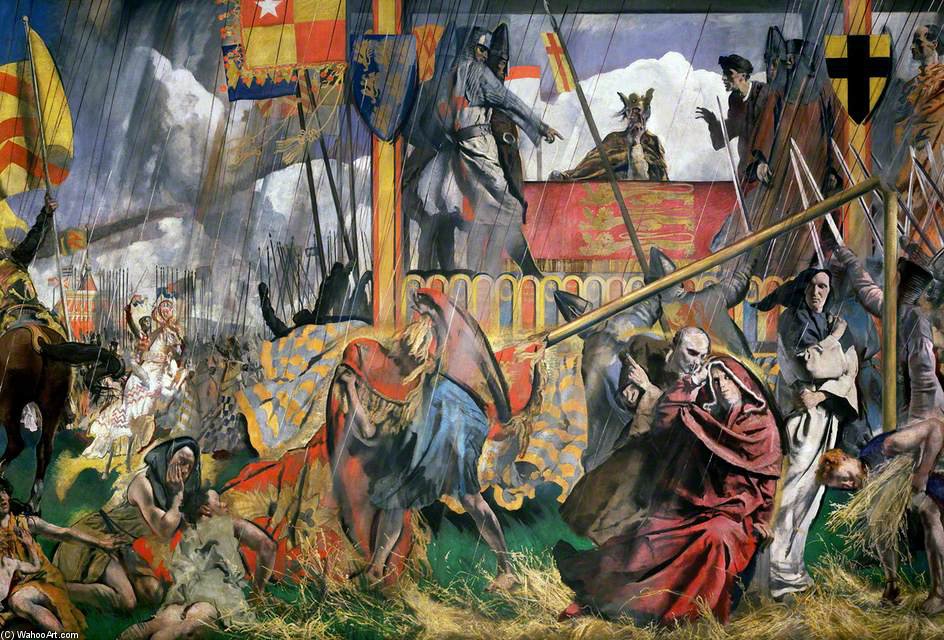 King John Assents To The Magna Carta — Charles Henry Sims