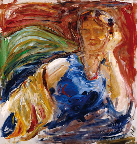 Portrait Of Phyllis Sjöström — Akseli Gallen-kallela