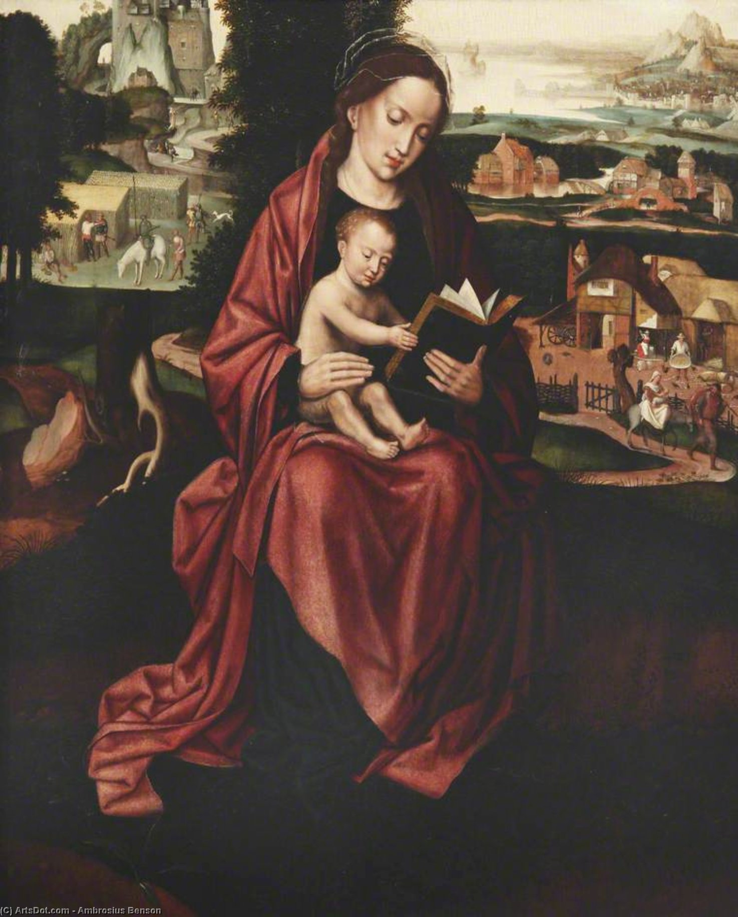 The Rest On The Flight Into Egypt — Ambrosius Benson