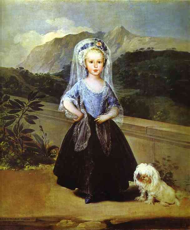Maria Teresa De Borb N Y Vallabriga — Francisco José De Goya Y Lucientes