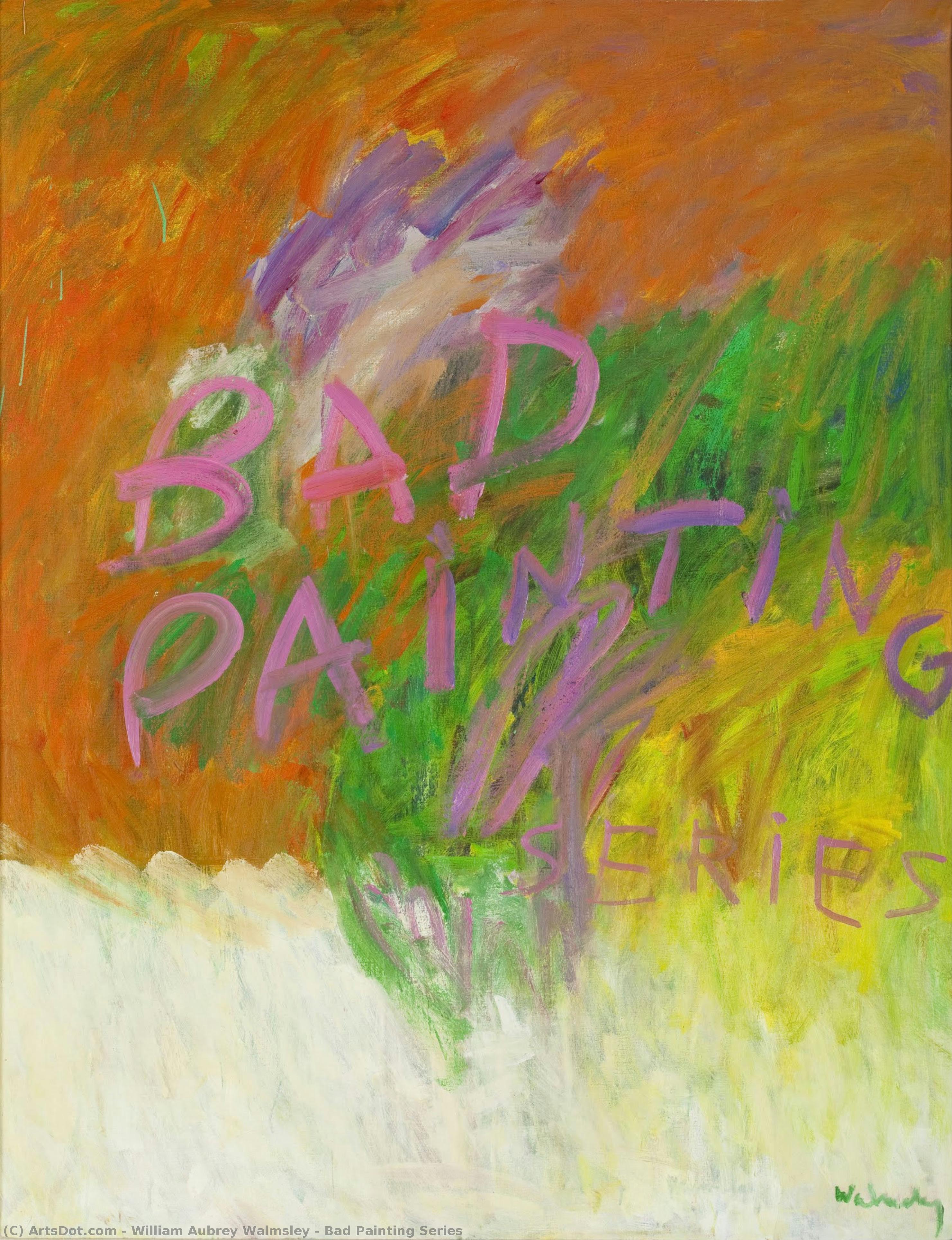 Bad Painting Series — William Aubrey Walmsley