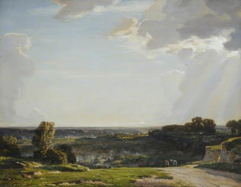 A Wiltshire Landscape — Arthur A Friedenson