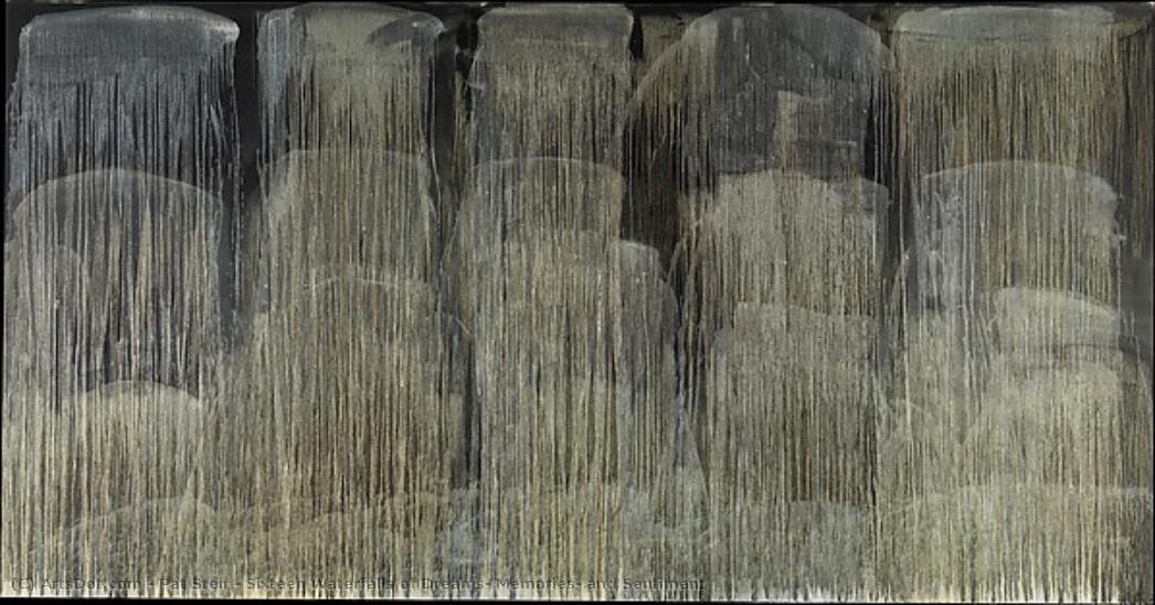 Sixteen Waterfalls Of Dreams, Memories, And Sentiment — Pat Steir