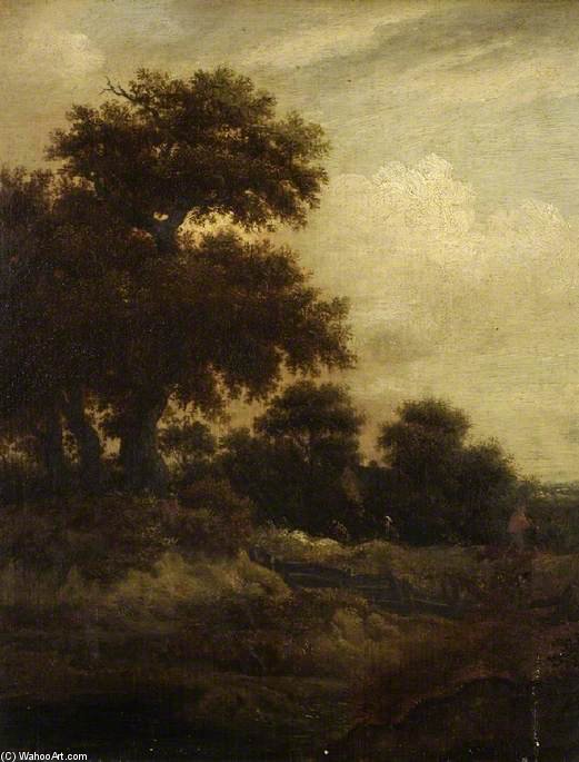 Landscape With Sportsmen — Klaes Molenaer